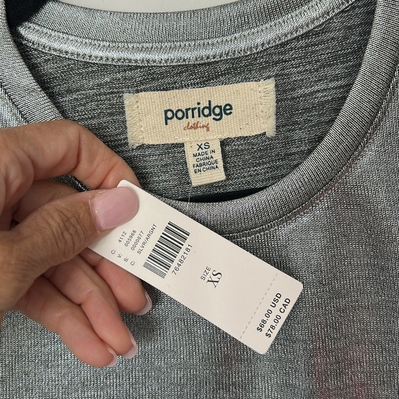 Anthropologie Porridge Shine Glam Tee NWT - Picture 6 of 8